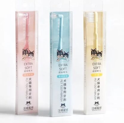 汪喵星球-犬貓牙刷 (尖頭／平頭)